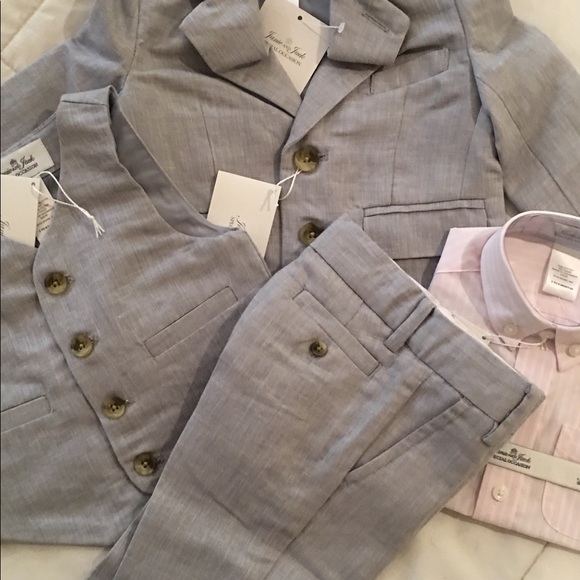 Janie and Jack Special Occasion 3-6 month Suit